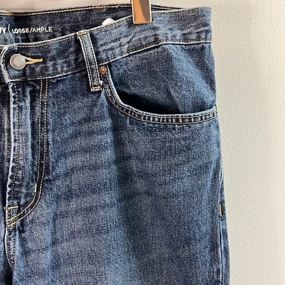 3/$25 Men’s Old Navy Loose Fit Jeans Size 36 x 34 - Picture 3 of 10